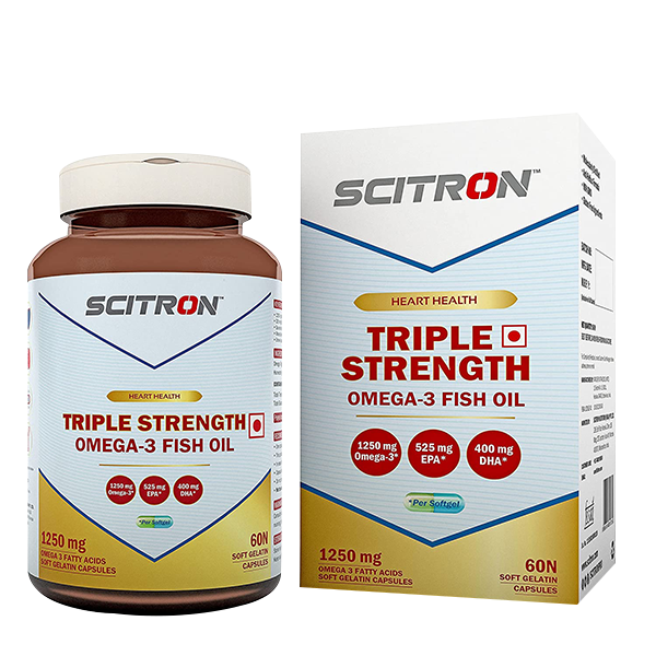 Scitron Triple Strength Omega 3 Fish Oil